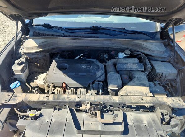 5NMS33AD0KH051276 2019 HYUNDAI SANTA Черный Вид подкапотного пространства