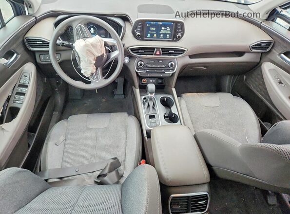 5NMS33AD0LH238423 2020 HYUNDAI SANTA Синий Вид панели приборов