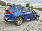 2020 Hyundai Santa Fe Sel Синий vin: 5NMS33AD0LH238423