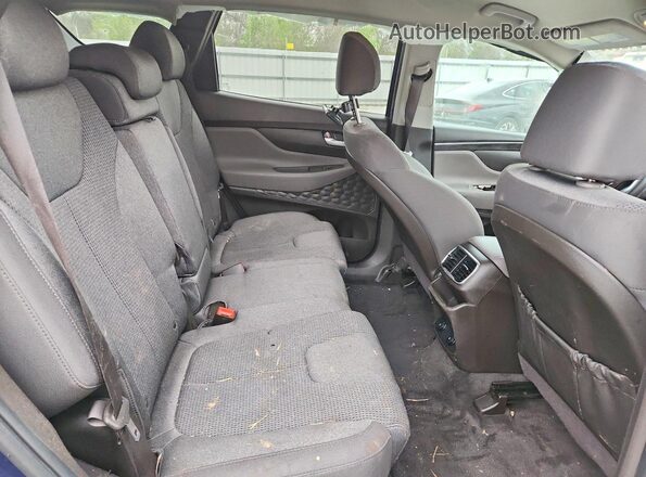 5NMS33AD0LH238423 2020 HYUNDAI SANTA Синий Вид задней части салона