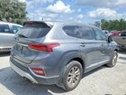 2019 Hyundai Santa Fe Sel 2.4l Gray vin: 5NMS33AD2KH092184