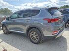 2019 Hyundai Santa Fe Sel 2.4l Gray vin: 5NMS33AD2KH092184