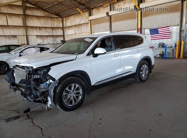 5NMS33AD2LH230663 2020 HYUNDAI SANTA Белый Передняя левая четверть