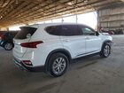 2020 Hyundai Santa Fe Sel Белый vin: 5NMS33AD2LH230663