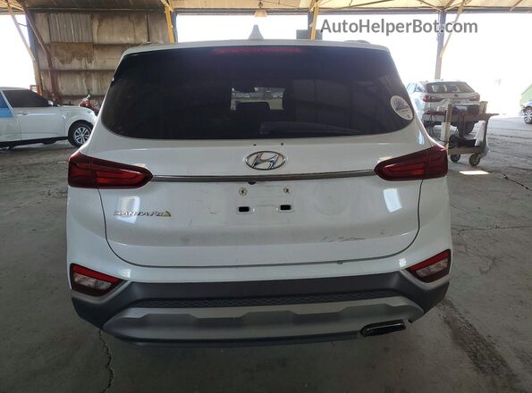 5NMS33AD2LH230663 2020 HYUNDAI SANTA Белый Вид сзади