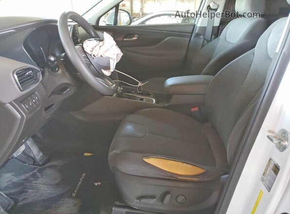5NMS33AD2LH230663 2020 HYUNDAI SANTA Белый Вид салона спереди