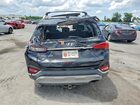 2020 Hyundai Santa Fe Sel Черный vin: 5NMS33AD2LH264165