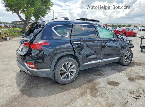5NMS33AD2LH264165 2020 HYUNDAI SANTA Черный Задняя правая четверть
