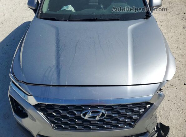 5NMS33AD3LH224788 2020 HYUNDAI SANTA Silver ძრავის განყოფილების ხედი