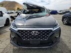 2020 Hyundai Santa Fe Sel Черный vin: 5NMS33AD4LH202704
