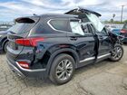 2020 Hyundai Santa Fe Sel Черный vin: 5NMS33AD4LH202704