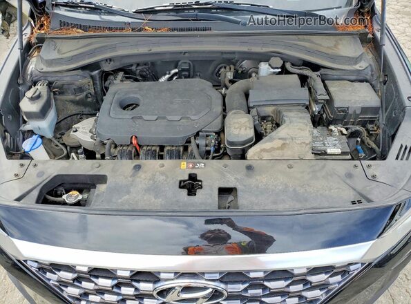 5NMS33AD4LH202704 2020 HYUNDAI SANTA Черный Вид подкапотного пространства