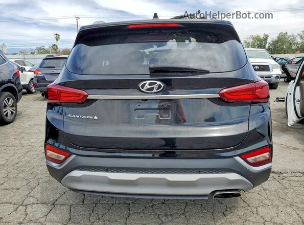 5NMS33AD4LH202704 2020 HYUNDAI SANTA Черный Вид сзади