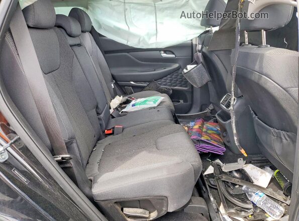 5NMS33AD4LH202704 2020 HYUNDAI SANTA Черный Вид задней части салона