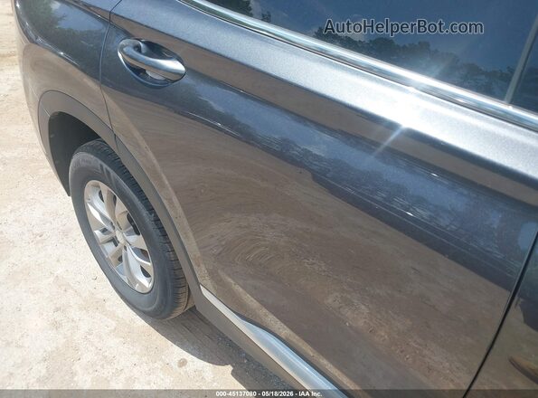5NMS33AD4LH222841 2020 HYUNDAI SANTA FE Gray Widok z przodu