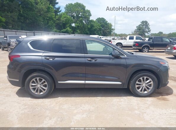 5NMS33AD4LH222841 2020 HYUNDAI SANTA FE Gray Widok wnętrza z tyłu