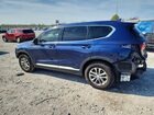 2019 Hyundai Santa Fe Sel 2.4l Blue vin: 5NMS33AD6KH088199