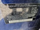 2019 Hyundai Santa Fe Sel 2.4l Blue vin: 5NMS33AD6KH088199