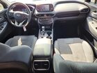 2019 Hyundai Santa Fe Sel 2.4l Blue vin: 5NMS33AD6KH088199