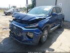 2020 Hyundai Santa Fe Sel Blue vin: 5NMS33AD6LH227474