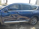 2020 Hyundai Santa Fe Sel Blue vin: 5NMS33AD6LH227474