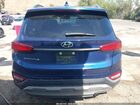 2020 Hyundai Santa Fe Sel Blue vin: 5NMS33AD6LH227474