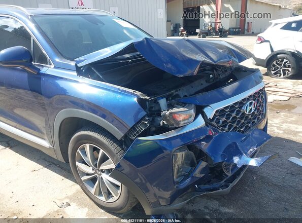 5NMS33AD6LH227474 2020 HYUNDAI SANTA FE Blue 