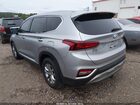 2020 Hyundai Santa Fe Sel Silver vin: 5NMS33AD6LH249524