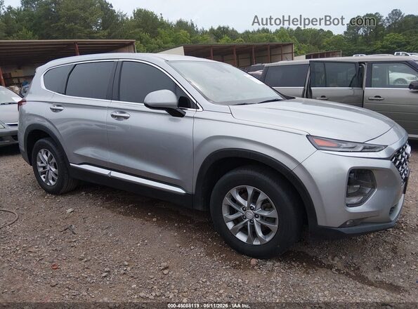 5NMS33AD6LH249524 2020 HYUNDAI SANTA FE Silver Vista interior trasera