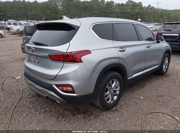 5NMS33AD6LH249524 2020 HYUNDAI SANTA FE Silver Trasero derecho