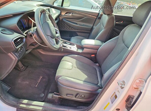 5NMS33AD7LH154597 2020 HYUNDAI SANTA Белый Вид салона спереди