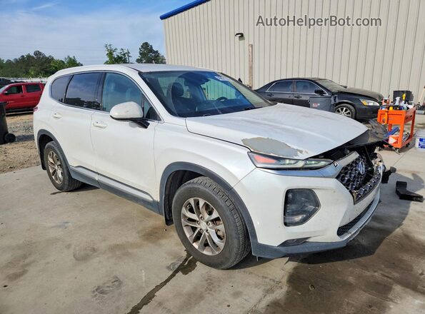 5NMS33AD7LH154597 2020 HYUNDAI SANTA Белый Передняя правая четверть