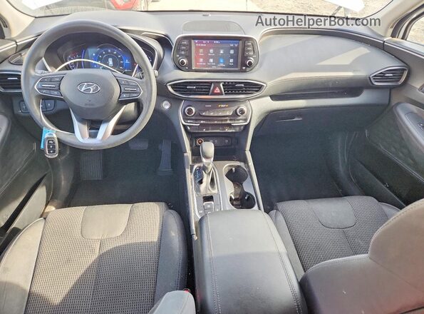 5NMS33AD7LH154597 2020 HYUNDAI SANTA Белый Вид панели приборов