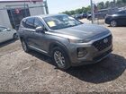 2019 Hyundai Santa Fe Sel Gray vin: 5NMS33AD8KH049842