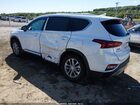 2019 Hyundai Santa Fe Sel White vin: 5NMS33AD8KH093372