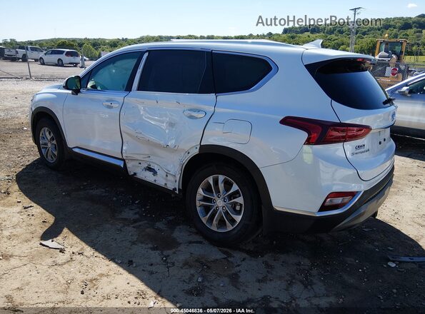 5NMS33AD8KH093372 2019 HYUNDAI SANTA FE White Tył lewy