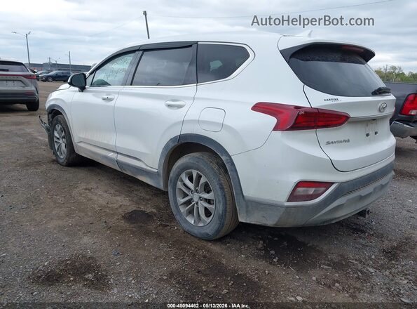 5NMS33AD8LH179153 2020 HYUNDAI SANTA FE Белый Задняя левая четверть