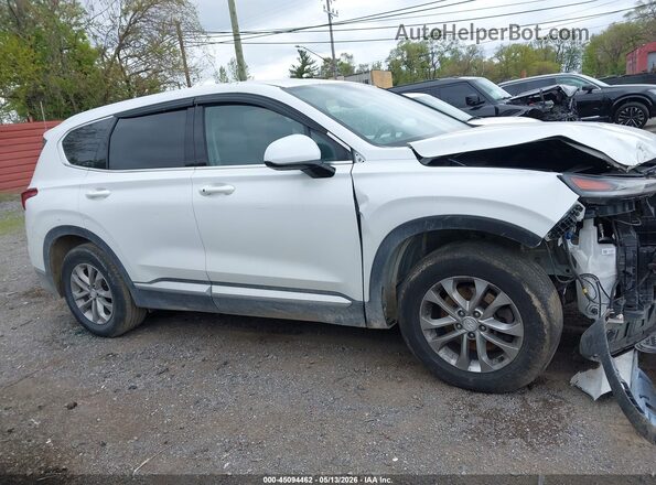 5NMS33AD8LH179153 2020 HYUNDAI SANTA FE Белый Вид задней части салона