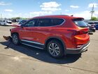 2020 Hyundai Santa Fe Sel Red vin: 5NMS33AD8LH218243