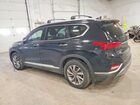2020 Hyundai Santa Fe Sel Black vin: 5NMS33AD8LH276773