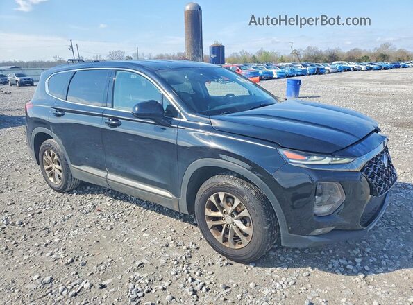 5NMS33AD9KH071557 2019 HYUNDAI SANTA Черный Передняя правая четверть