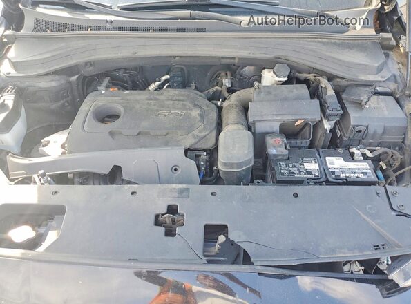 5NMS33AD9KH071557 2019 HYUNDAI SANTA Черный Вид задней части салона