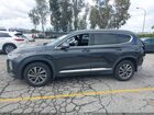 2020 Hyundai Santa Fe Sel Черный vin: 5NMS33AD9LH185303