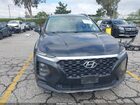2020 Hyundai Santa Fe Sel Черный vin: 5NMS33AD9LH185303