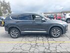 2020 Hyundai Santa Fe Sel Черный vin: 5NMS33AD9LH185303