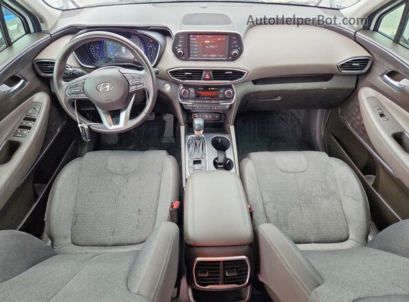 5NMS33AD9LH192655 2020 HYUNDAI SANTA Белый Вид панели приборов