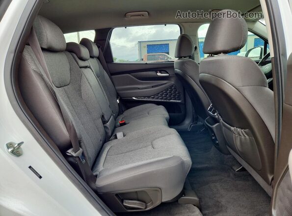 5NMS33AD9LH192655 2020 HYUNDAI SANTA Белый Вид задней части салона