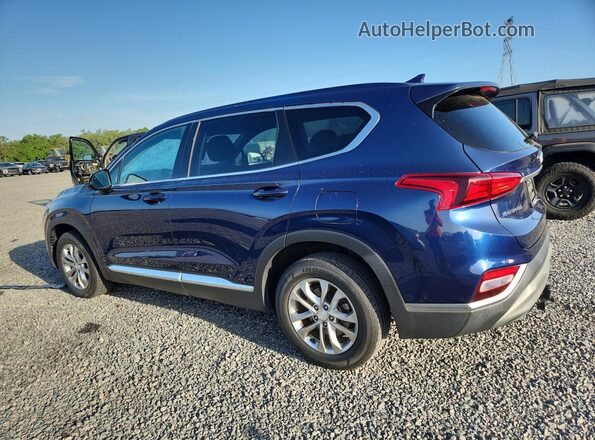 5NMS33AD9LH299401 2020 HYUNDAI SANTA Синий Задняя левая четверть
