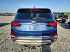 2020 Hyundai Santa Fe Sel Синий vin: 5NMS33AD9LH299401