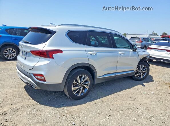 5NMS33ADXKH021752 2019 HYUNDAI SANTA Серебряный Задняя правая четверть